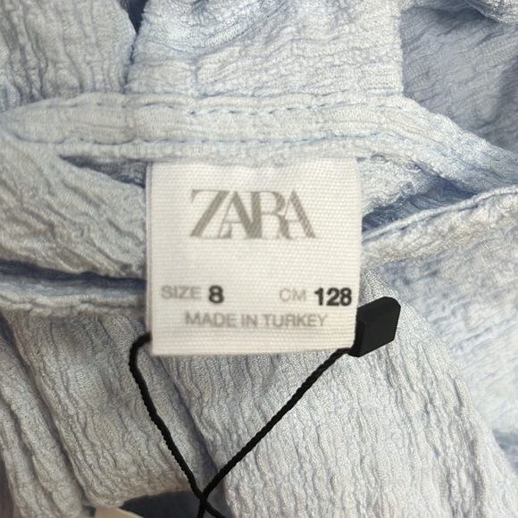 Zara Kid’s Textured Cut Out Dress - Picture 7 of 7